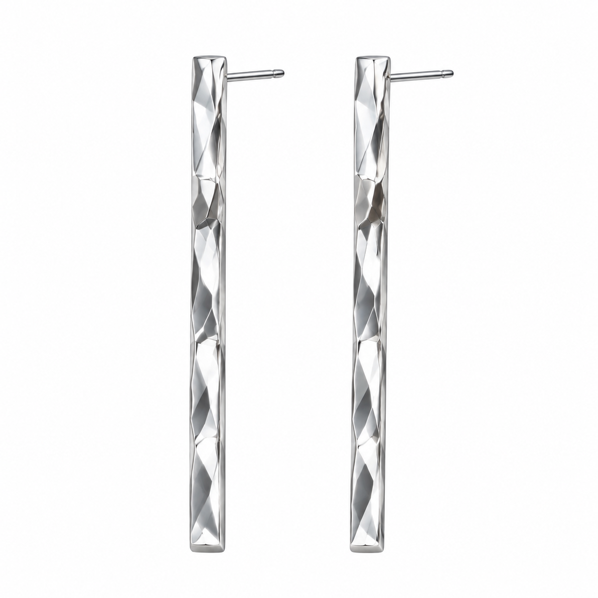 Spark Line- Minimal Long Dangler Earrings