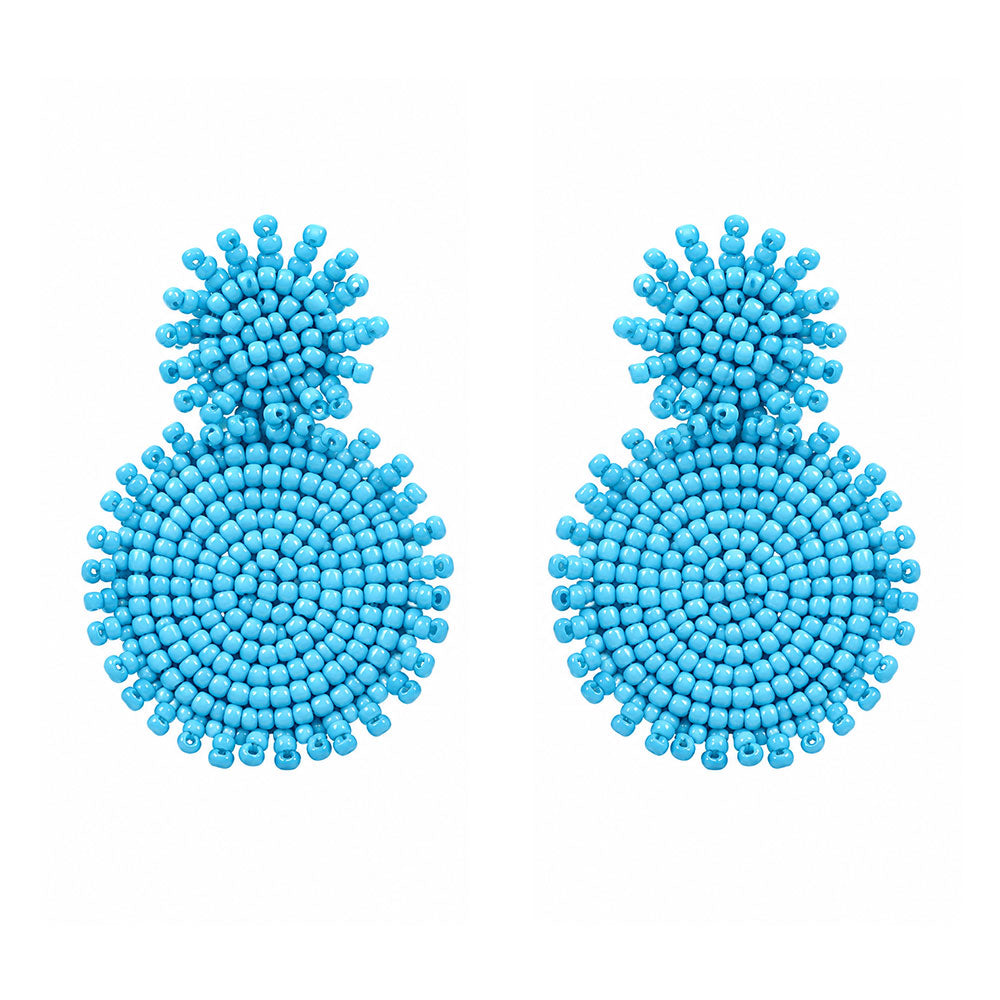 Beauty and the beads- Beaded Dangler Earrings.