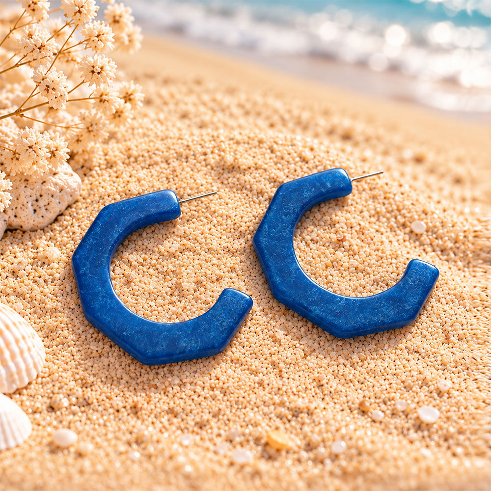 Ocean Bloom- Stud Earrings