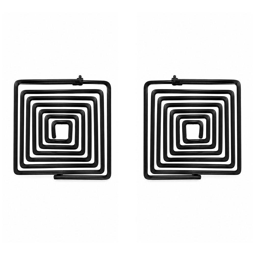 Swirly shine- Swirly stud earrings
