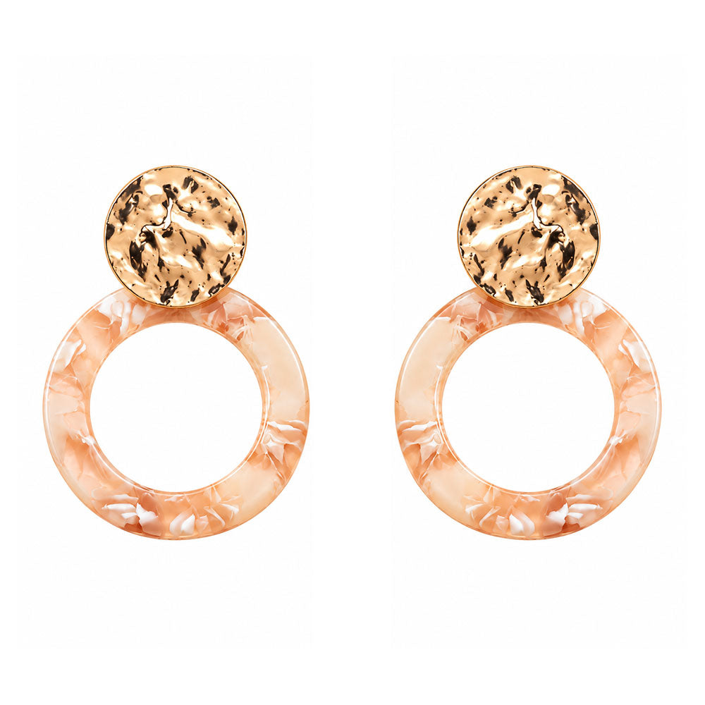 Golden Mold- Dangler earrings