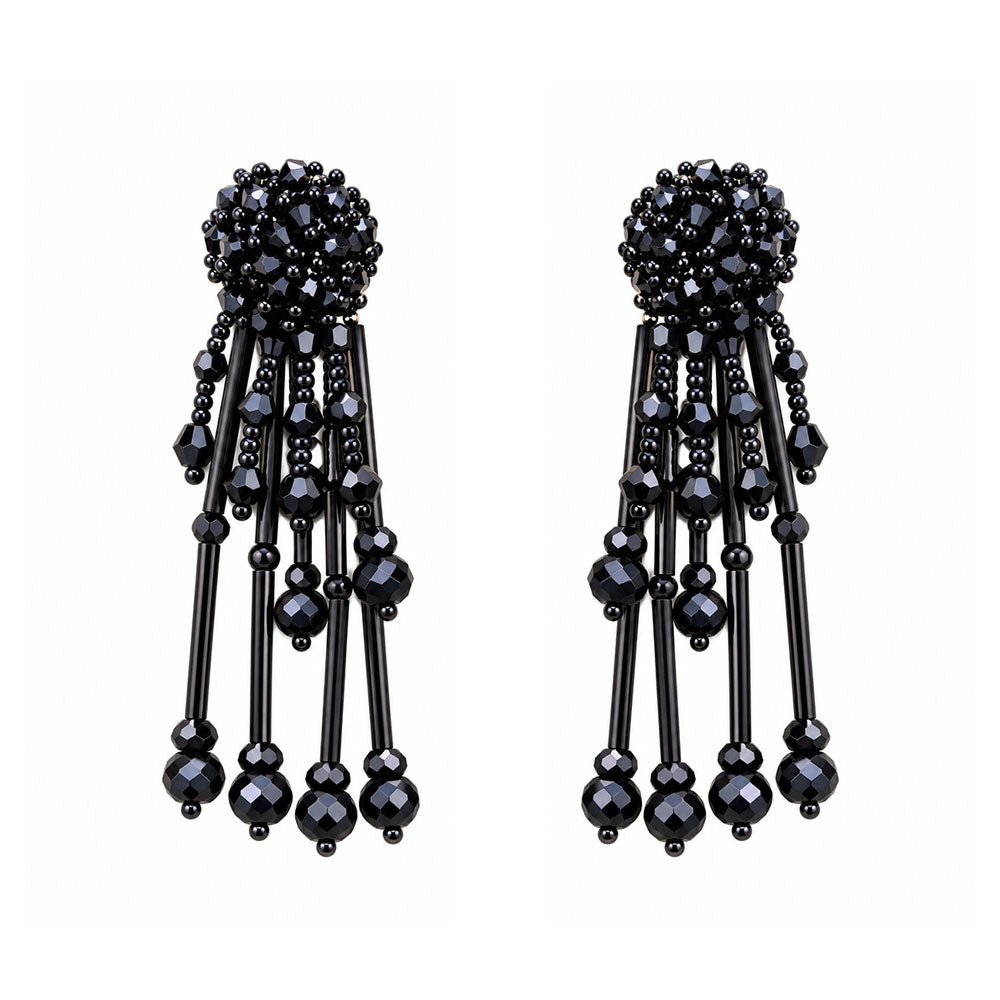 Disco Dazzle- Sparkly stone studded Dangler earrings