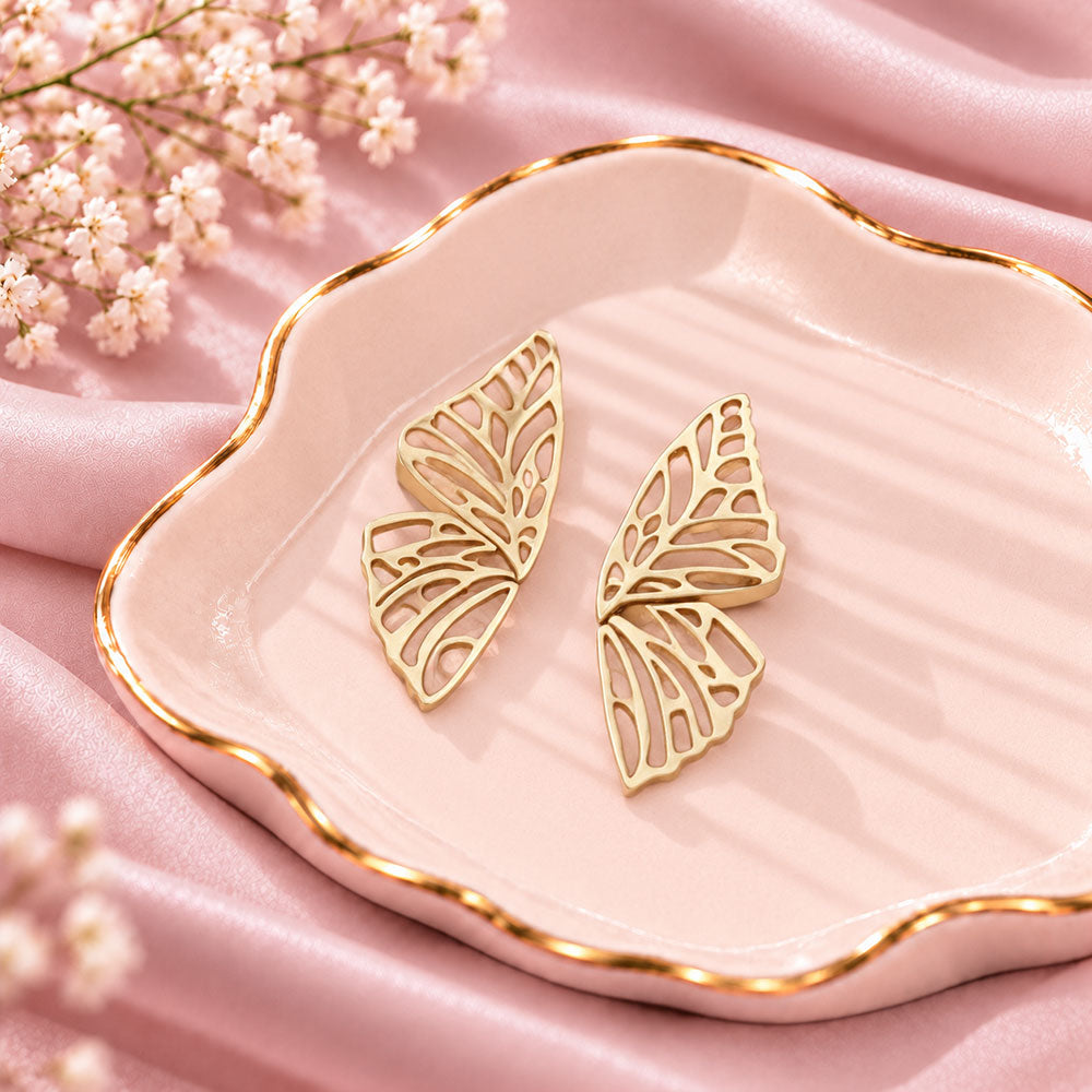 Butter-flutter- Stud earrings