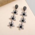 Flower Vine- Flower dangler earrings