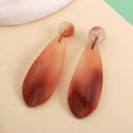 Dream in Marble- Marble textured Dangler earrings