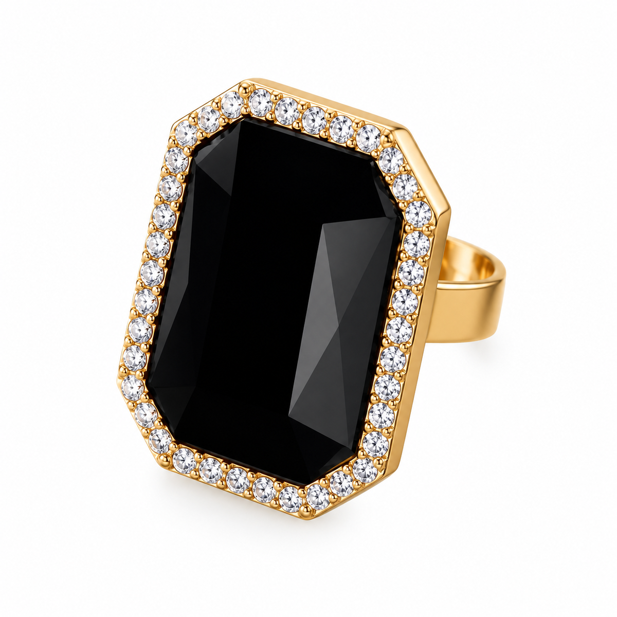 Auric Glow- Stone studded ring