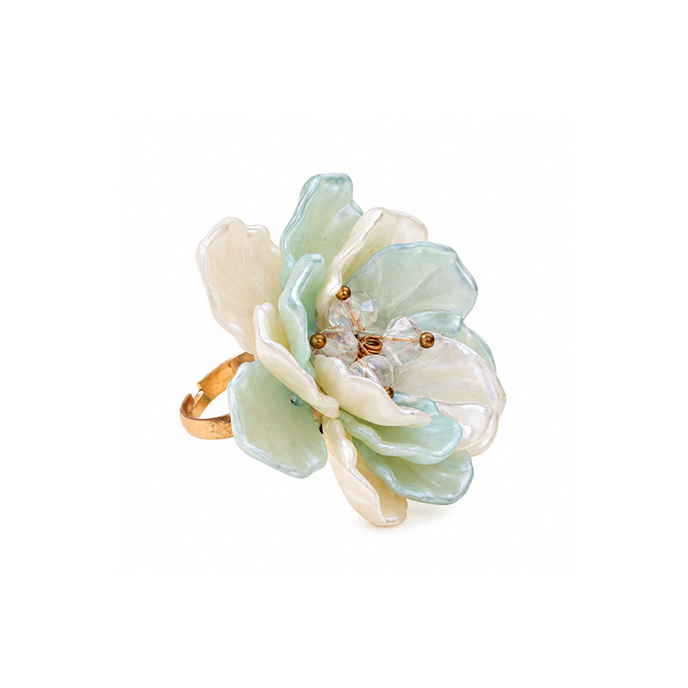 Pure Gleam- Flower shaped ring