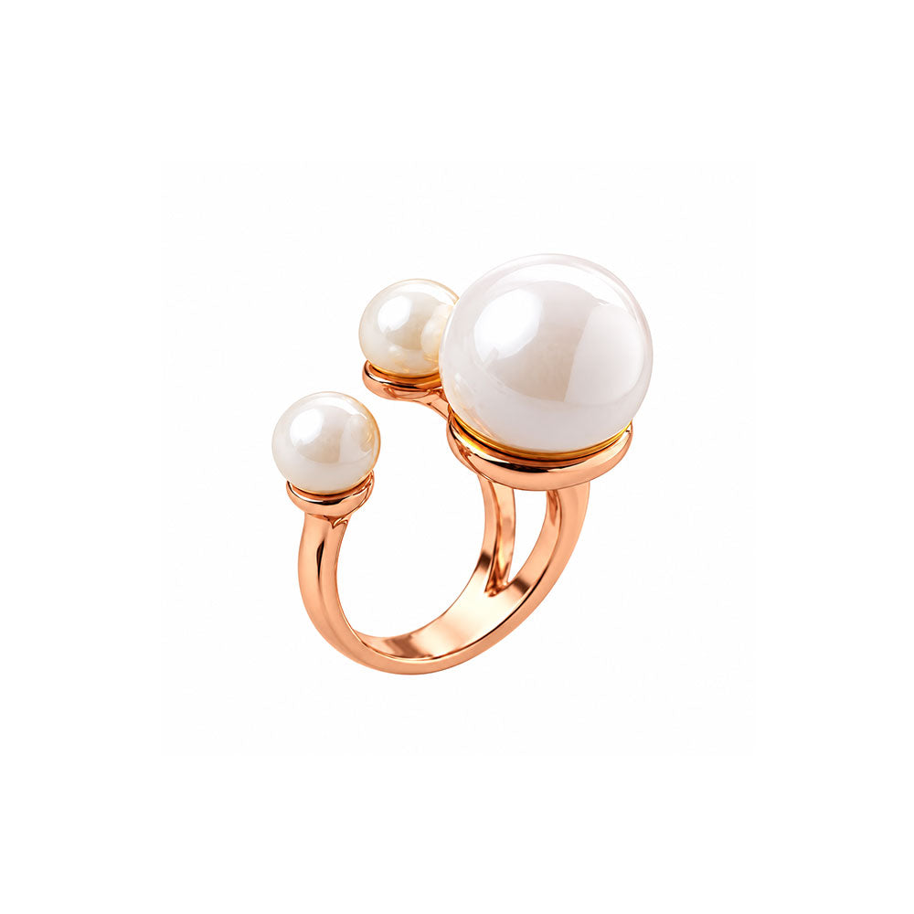 Gilded Glow- Shiny Metal Ring