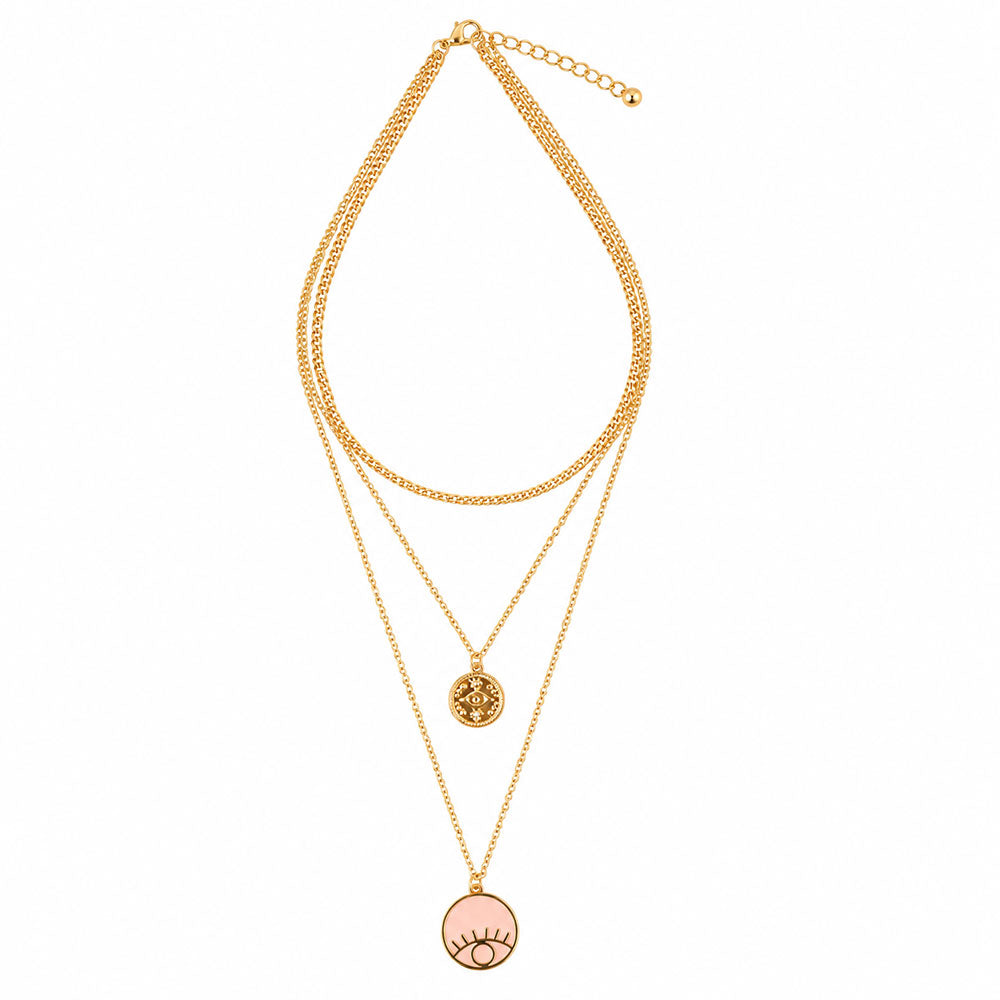 Willow Chain- golden  layered necklace