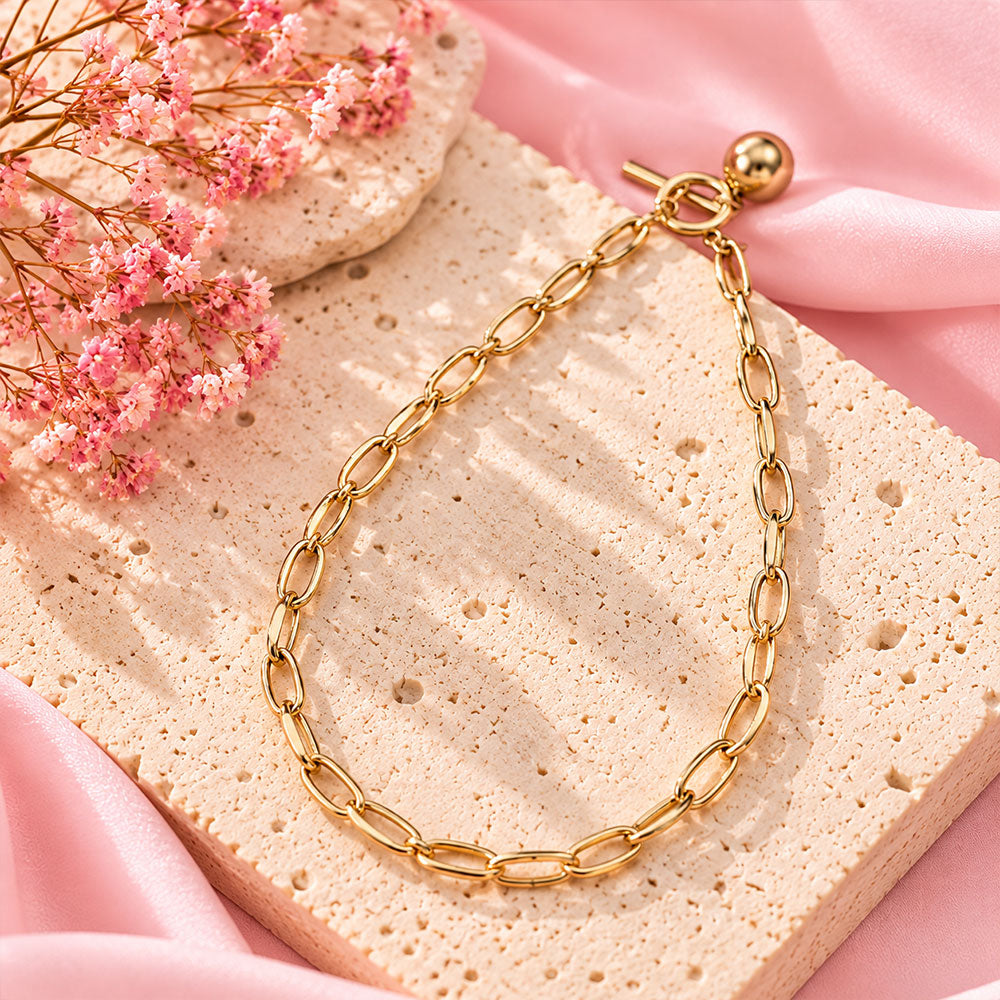 Gilded Dawn- golden  layered necklace