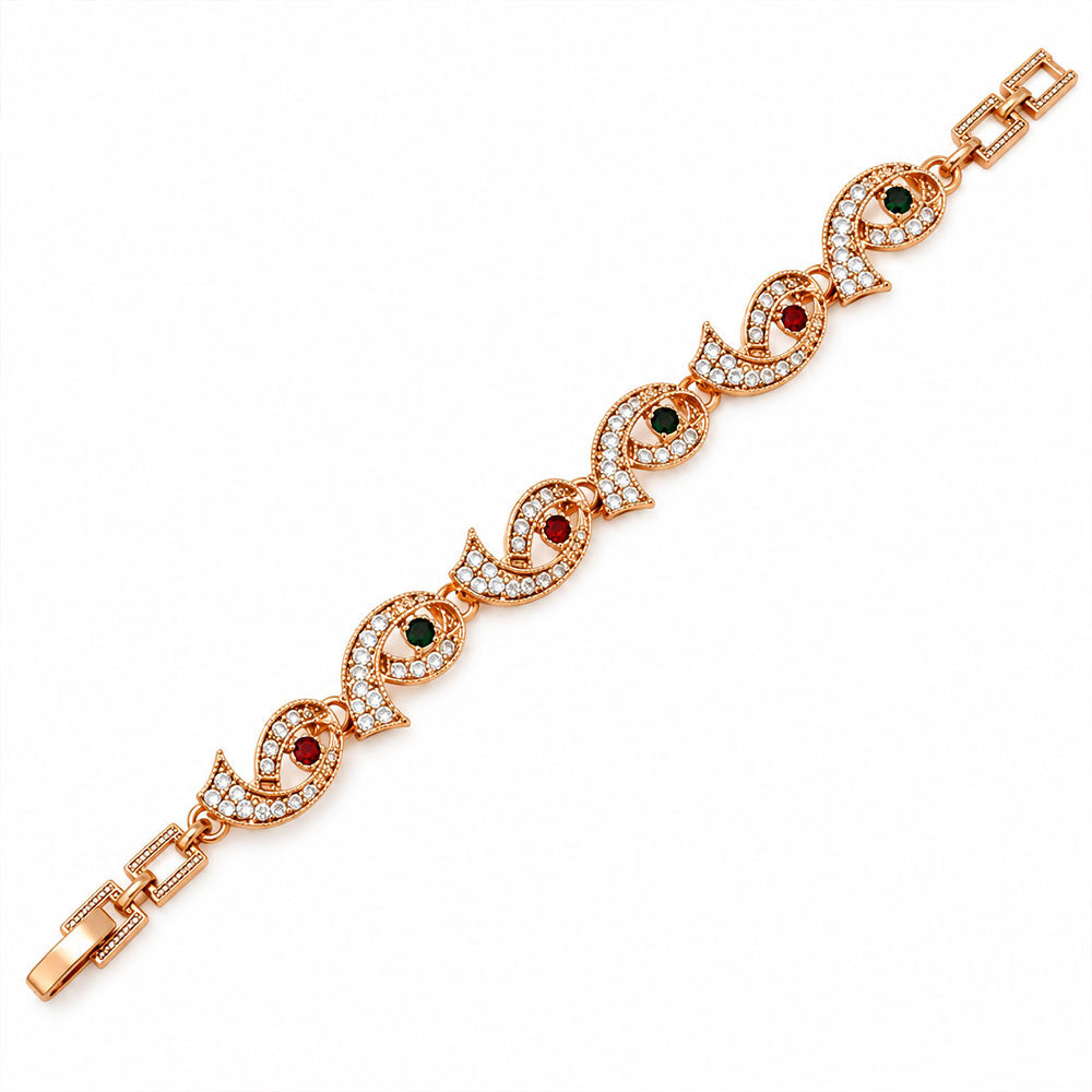 Refined Line- Sleek golden bracelet