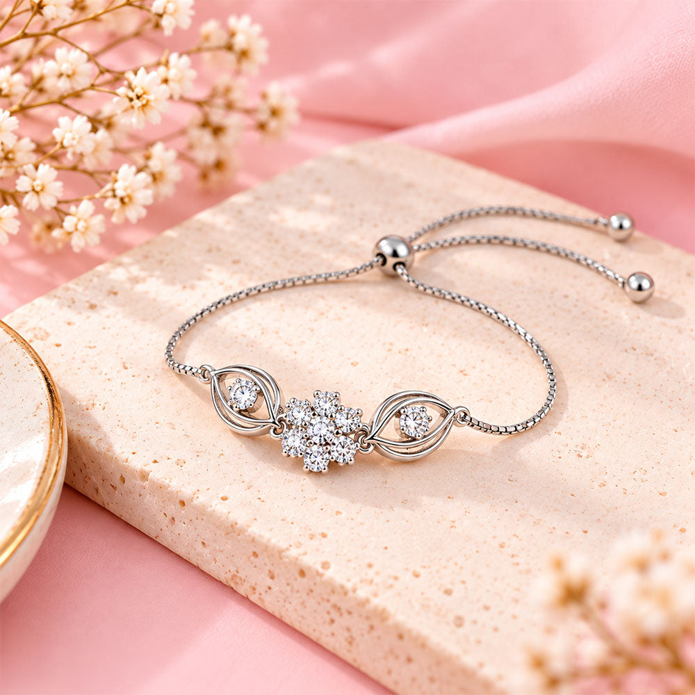 Echo Loop- Sleek Zirconia Bracelet