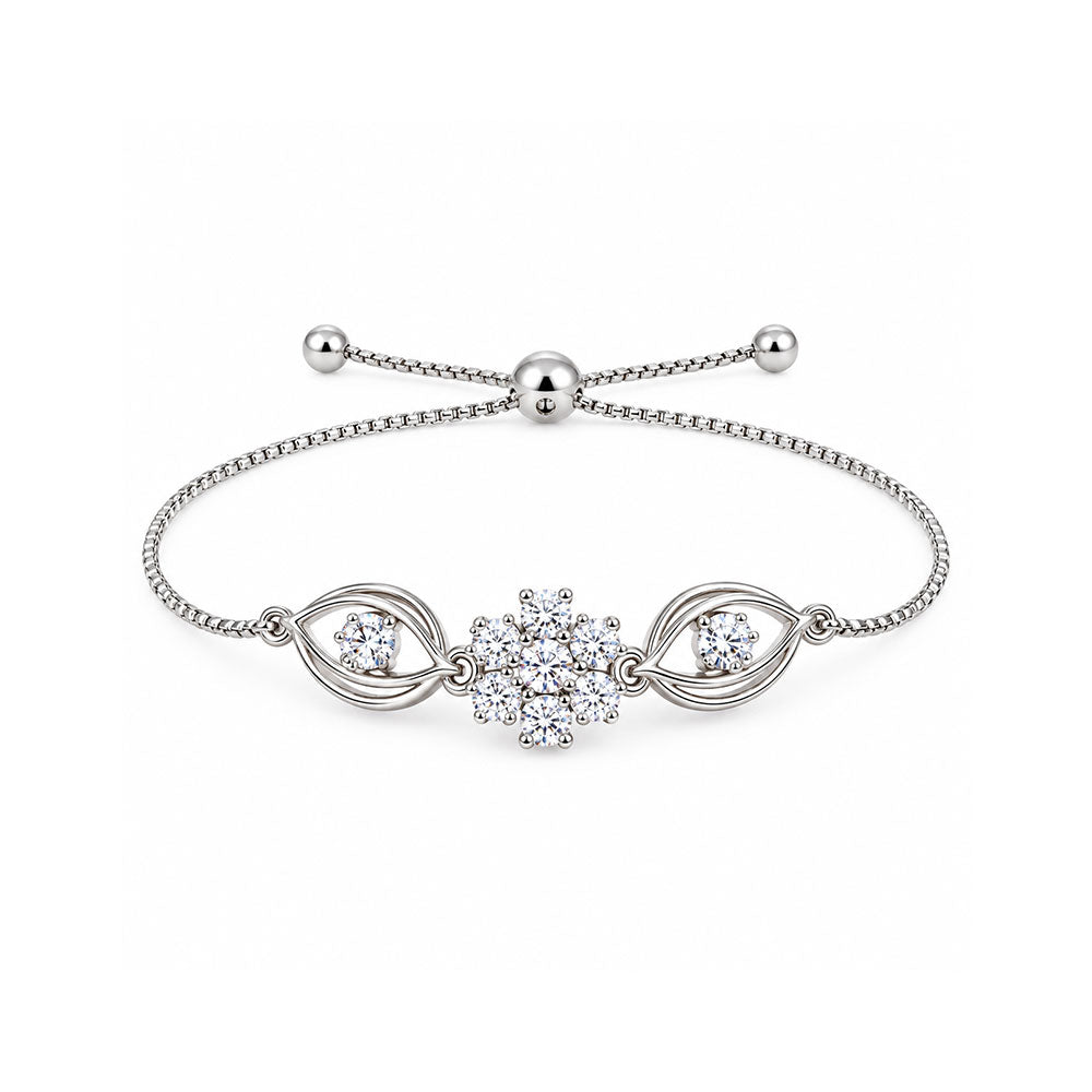 Echo Loop- Sleek Zirconia Bracelet