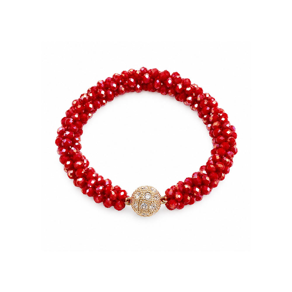 Scales and slays- Stone studded statement Bracelet