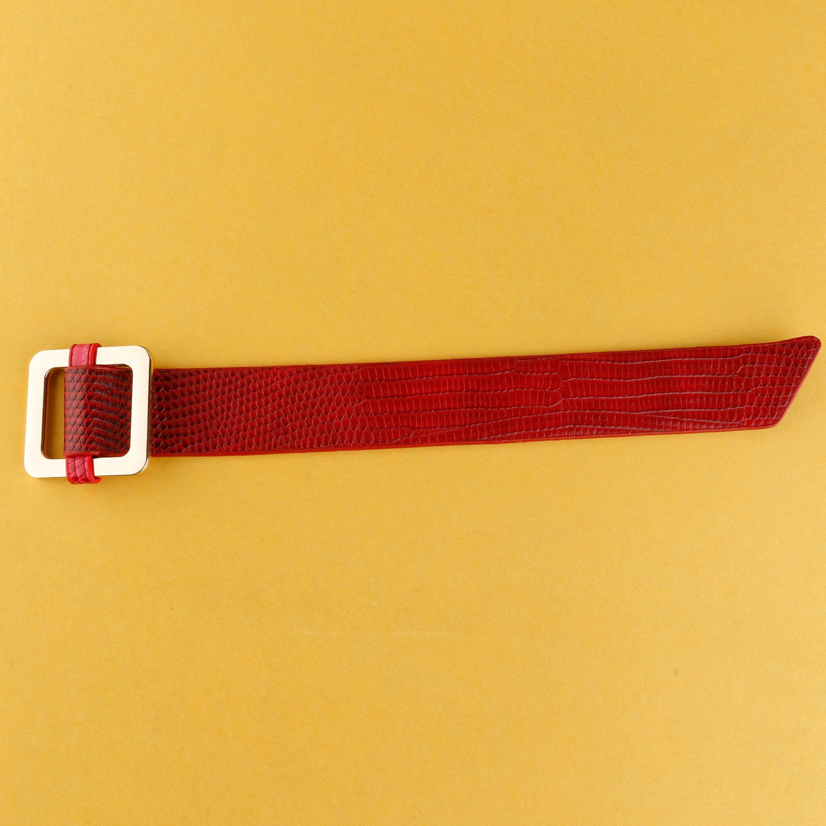 Worn Edge- Statement Leather bracelet