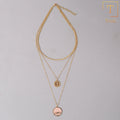 Willow Chain- golden  layered necklace