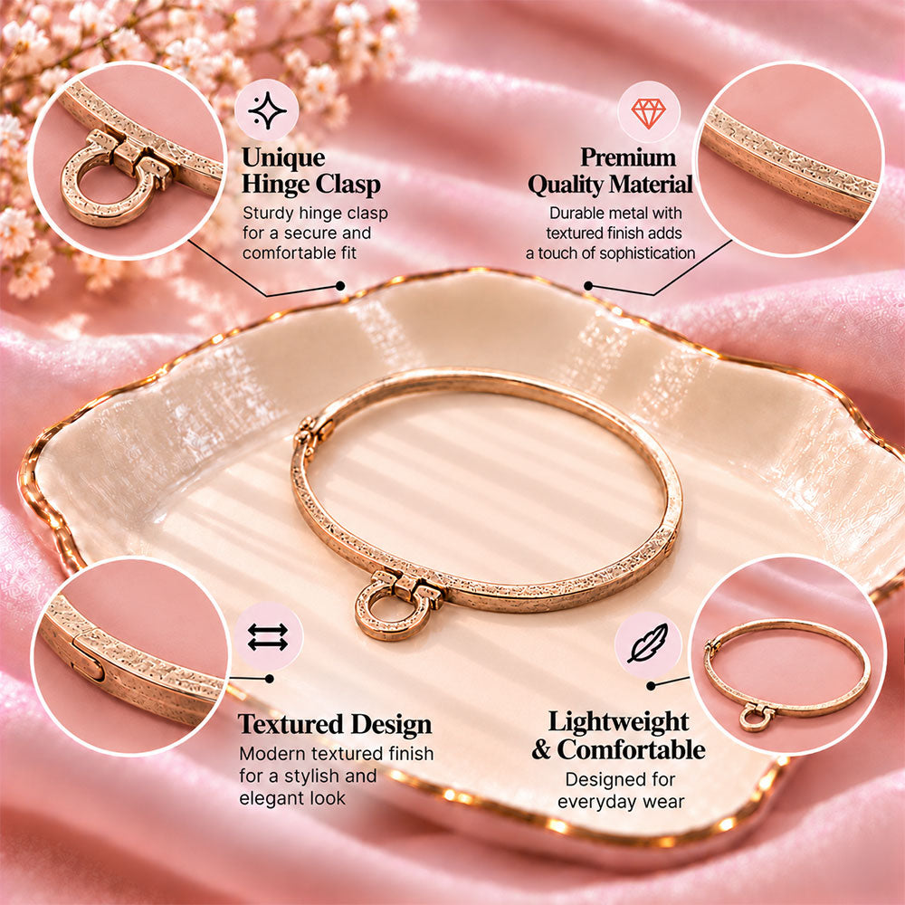 Lustre Loop- Goldn sleek Bracelet